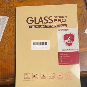 OMOTON Glass Screen Protector 2 Pack for iPad